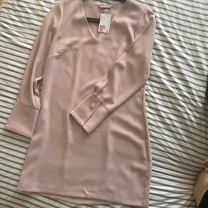 Mini Dress in Soft Blush